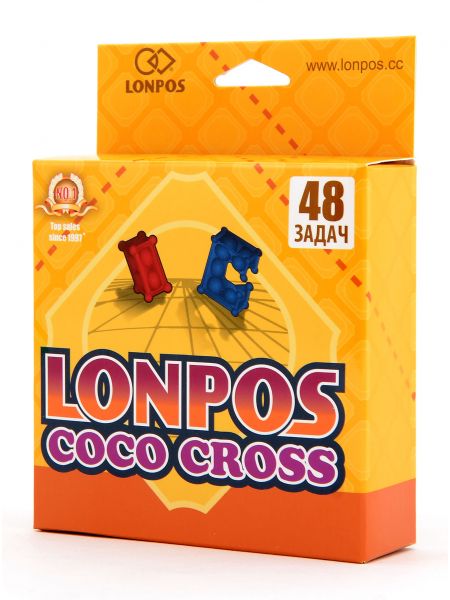 Логическая игра-головоломка Lonpos «Coco Cross»